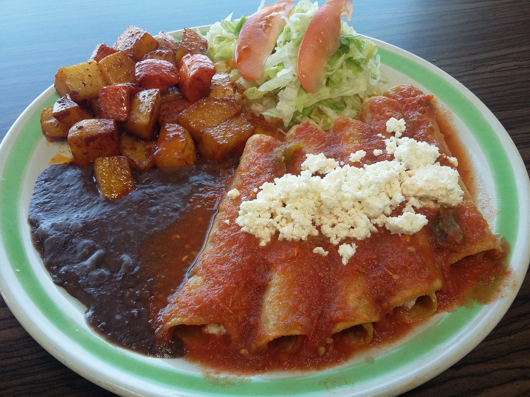 Enchiladas Huastecas